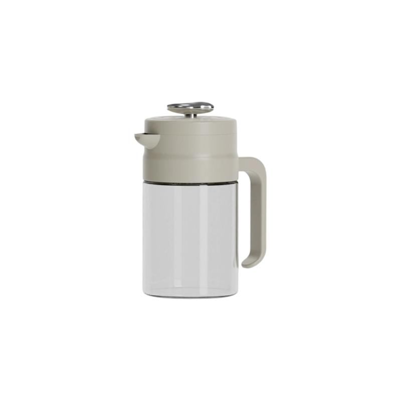 

Extra Large 800/1500ml Teas Infuser Pitcher With Solid Borosilicate Glass Leak Resistant Design For Iced Teas Fruit Infusions белый