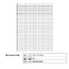 2021 A5 Loose-Leaf Planner Refill: Blank Grid & Lined Inner Pages, 6-Hole