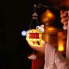 Luminous Mid-Autumn Festival Lantern Handmade Handcraft Rabbit Handheld Lantern Ancient Style Cartoon