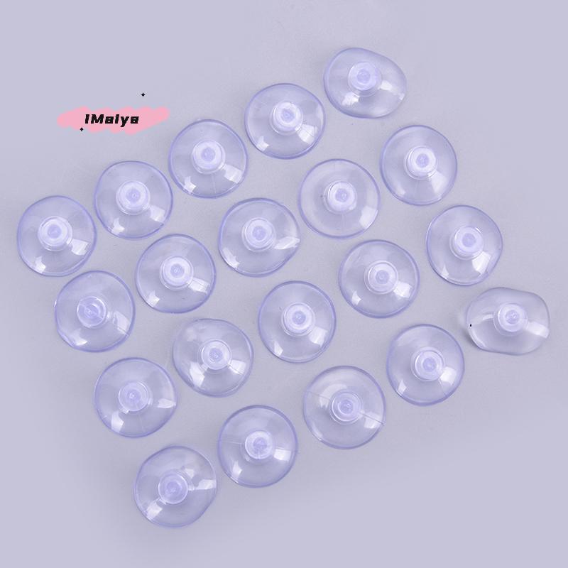 20Pcs Vacuum Cup Suction Cups 20mm Mushroom Head for Bathroom Pad Pasting Adhesive Suction Cups for Bathrooms