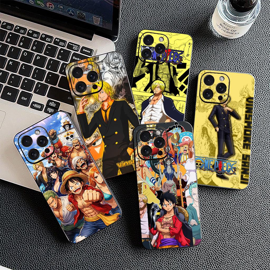 Cover for Motorola Moto G55 G45 G75 G85 G35 Edge 50 30 Fusion 40 NEO Ultra Pro Phone Case Roronoa Zoro Sanji One Luffy Pieces