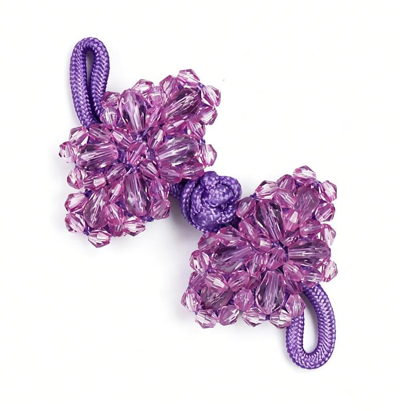 Chinese Style Clothing Buttons Sewing Button Diy Handmade Beaded Buttons Needlework Plate Buckle Clothing Accessories