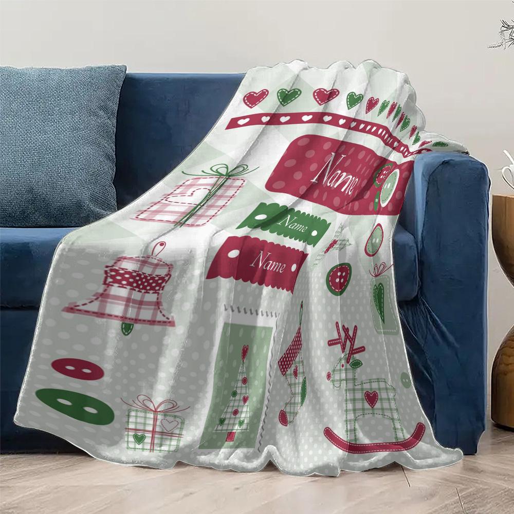 Soft Throw Blanket Cozy Fleece Blanket Decorative Couch Blanket Warm Bedspread Living Room Decor Home Textile Gift