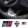 3D Aluminium Car Stickers Accessories Auto Body Tail Emblem Decals For Toyota Yaris Corolla Rav4 GR Logo GAZOO Racing GRSPORT