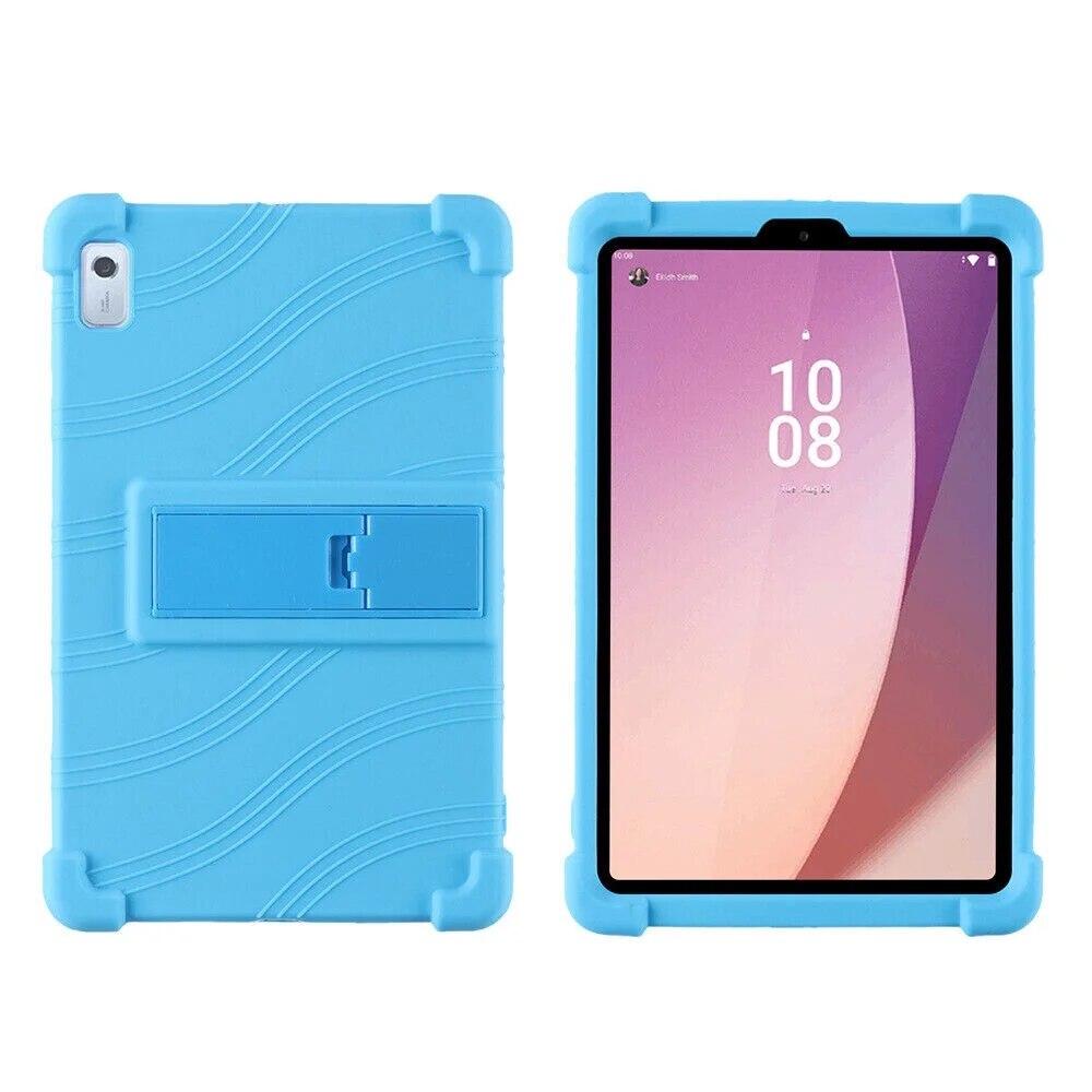 

Для Tab M8 4-го поколения TB-300FU/XU противоударный детский мягкий силиконовый чехол-подставка для Lenovo Tab M9 HD TB-310FU/XU9 9,0 For Tab M8 4th Gen