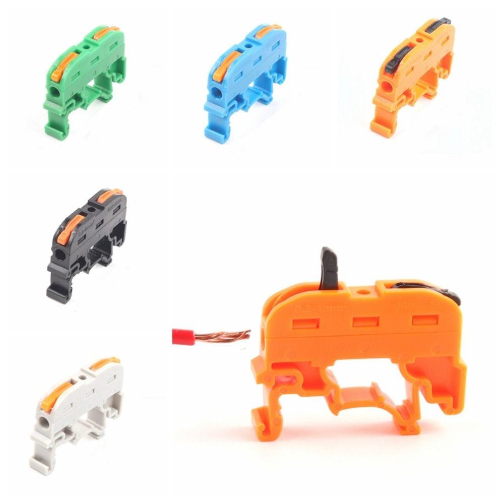 

Тип DIN-рейки UK2.5B Разъем для быстрого провода Вставной компактный зажим на DIN-рейке Пресс-терминал