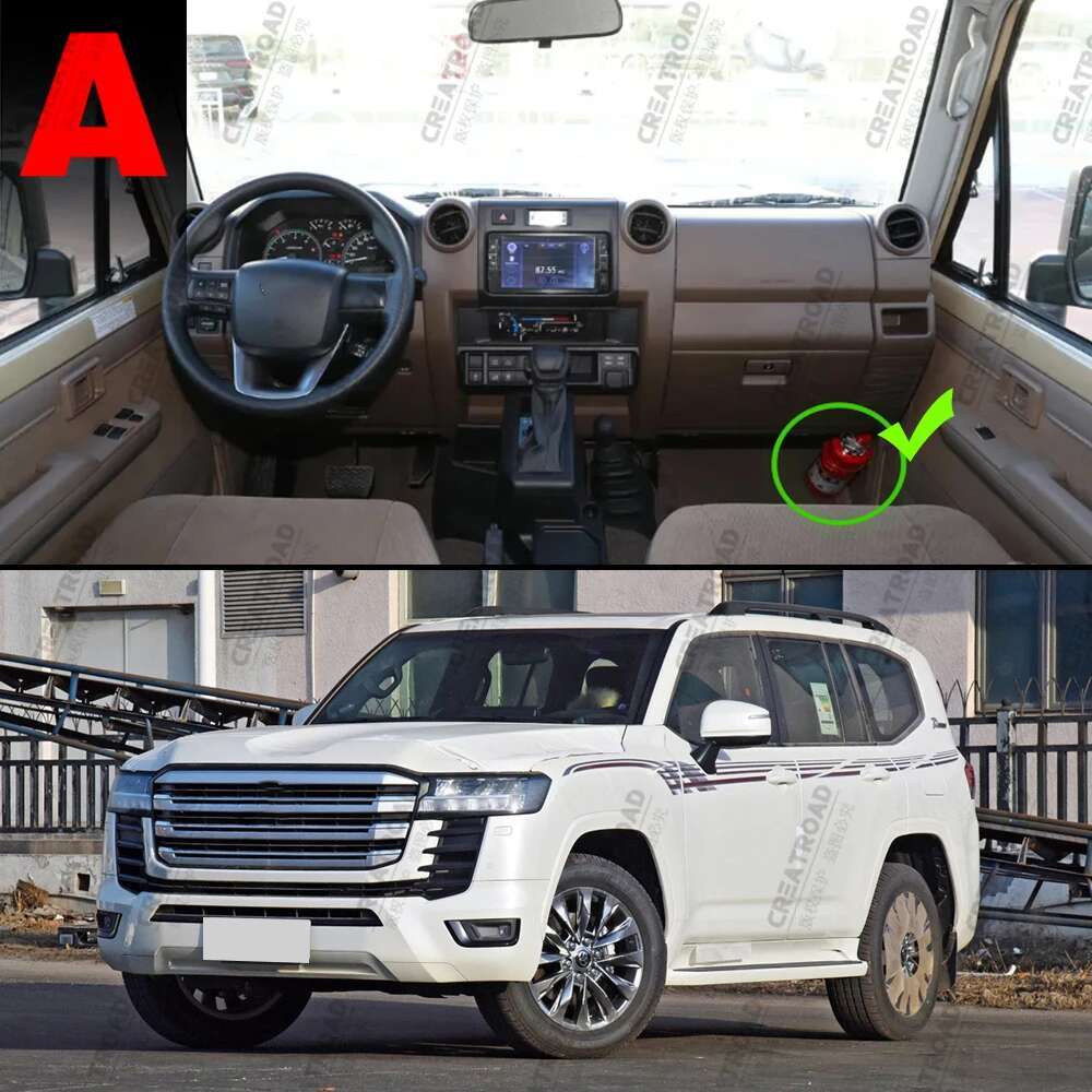 

Автомобильные коврики для Toyota Land Cruiser 7 мест Автомобильные подкладки для ног Коврик для автомобиля Чехол для салона Аксессуары для интерьера Beige