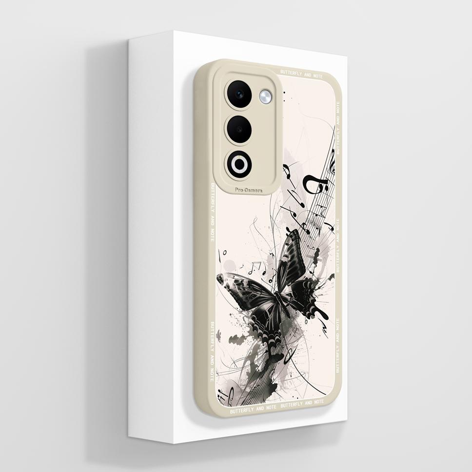 For Oppo A5 5G CPH2735 Phone Case Elegant Butterfly Patterns High Quality Bumper For Oppo A 5 OppoA5 Anti Drop Soft Fundas Capa