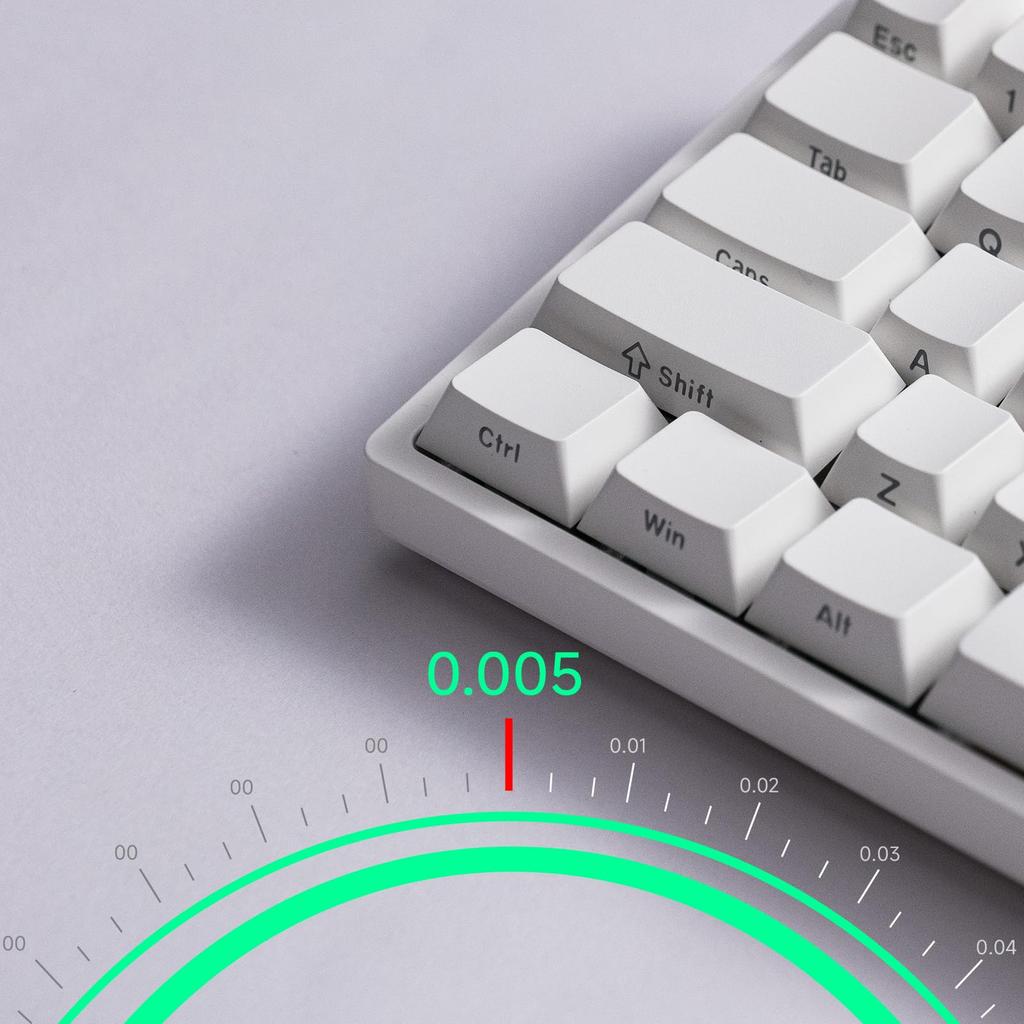 MonsGeek FUN68 HE Rapid Trigger English Layout Wireless Model Magnetic Switch Akko Flash Magnetic Switch Tenkeyless Side Print Double Shot PBT 8K