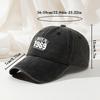Hats Women's Face-Revealing Small Baseball Caps Peaked Caps New Casual Versatile Men's Sun Hats Large Head Circumference