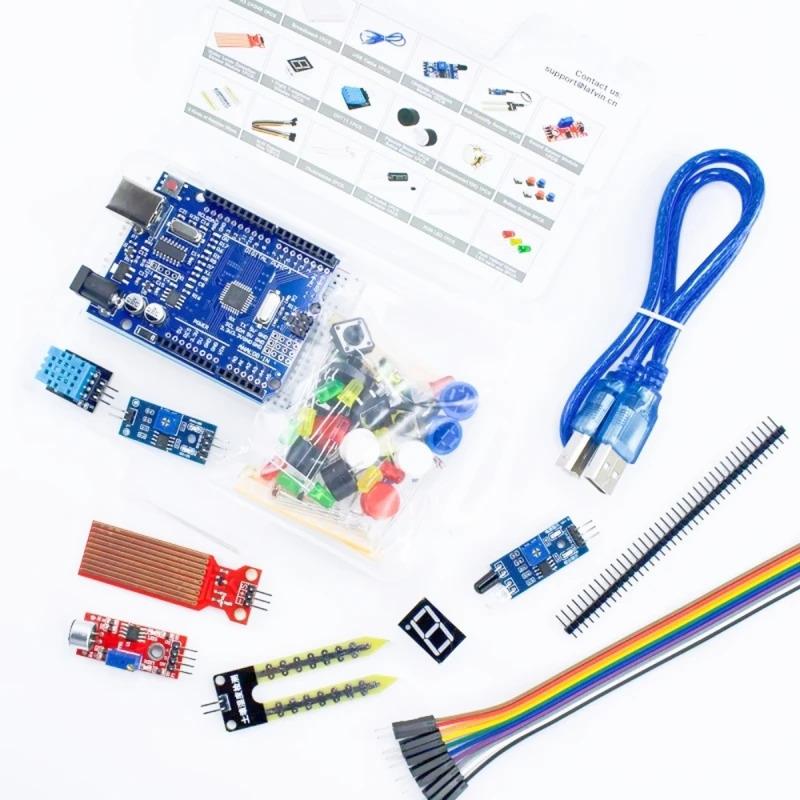 400 Tie-points Breadboard DIY Project Starter Kit For Arduino UNO R3 Kit Electronic Component Set With Box