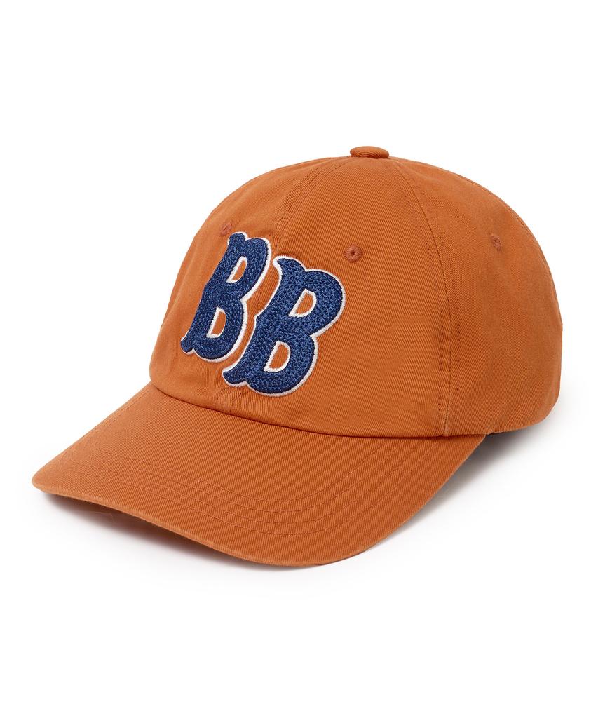 BROWNBREATH Garment Washing Round Visor Cap - Orange