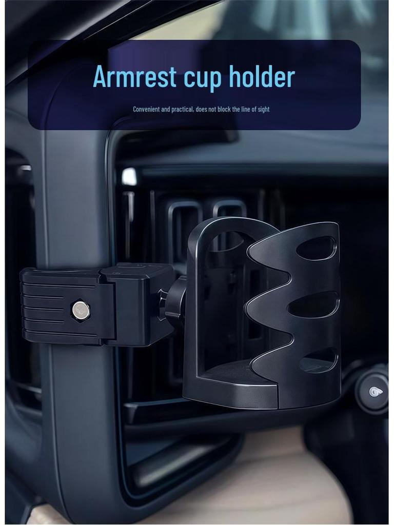 Adjustable Car Water and Kettle Holder – Multifunctional Cycling and Interior Cup Clamp Accessory