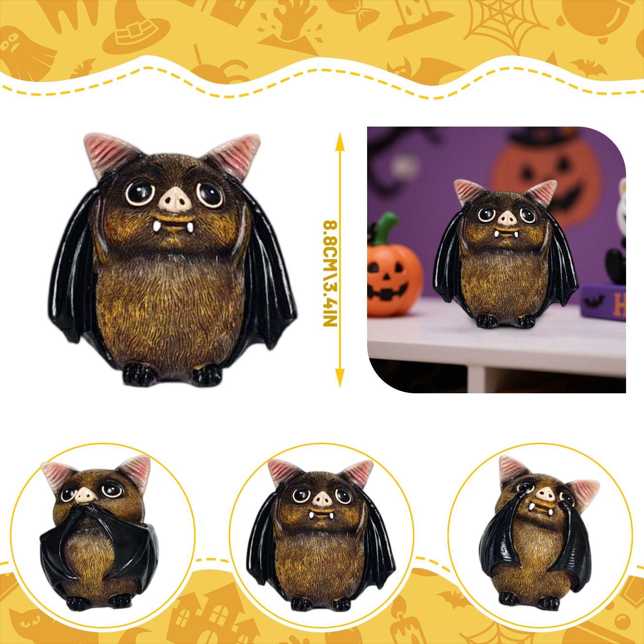 Resin Statue Ornaments Three-piece Set Do Not Listen Do Not Speak Do Not See Home Decoration Decoration One Size