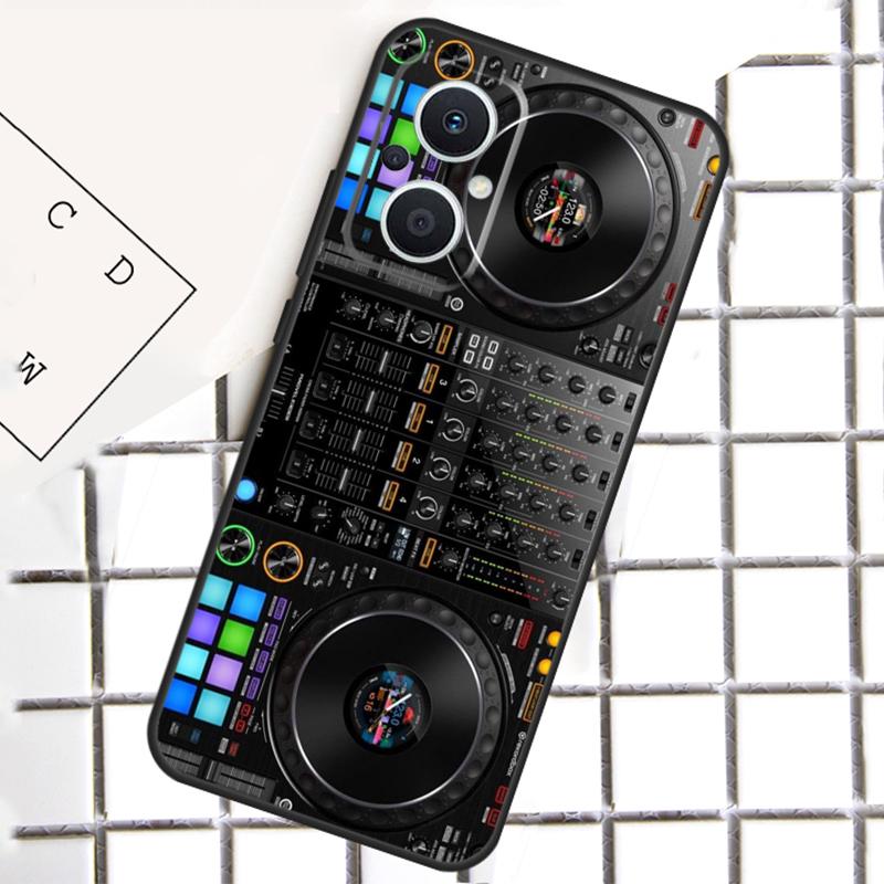 DJ Mixer Deck Controller Phone Case For OPPO Reno 8T 7 8 Lite 14F 14 13 12 11 F 10 Pro OPPO Find X8 X6 X5 X9 Pro Cover