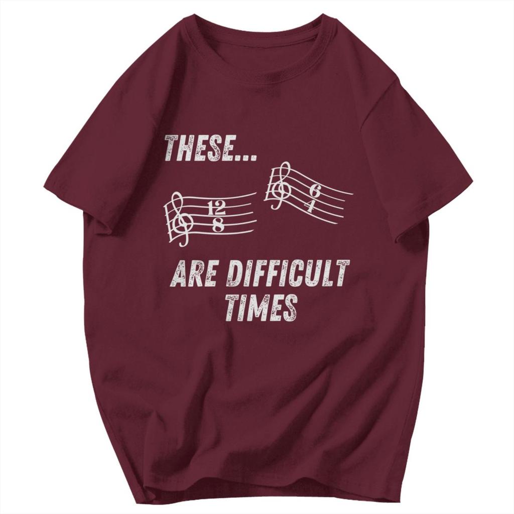 Men T Shirt These Are Difficult Times Christian Gifts Unique Y2K Graphic Customized Unisex Tops T Shirts