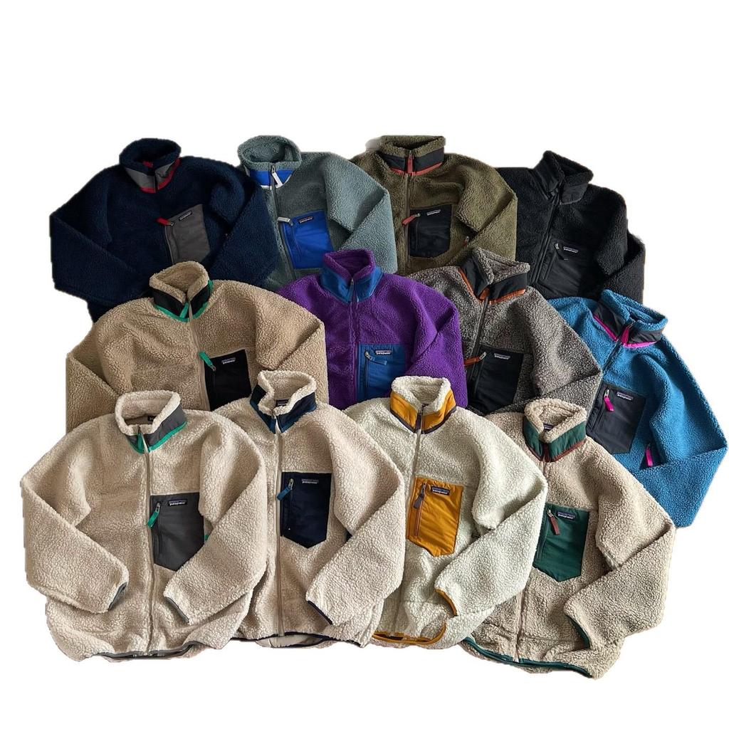 Bataan Autumn/Winter Unisex Lambswool Stand Collar Jacket—Casual and Versatile Trendy Design