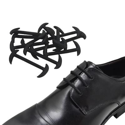 12 db Szilikon Cipőfűző Fűző Lusta Gumi Cipőfűzők Rugalmas Szilikon Cipőfűzők Üzleti Cipőfűzők
