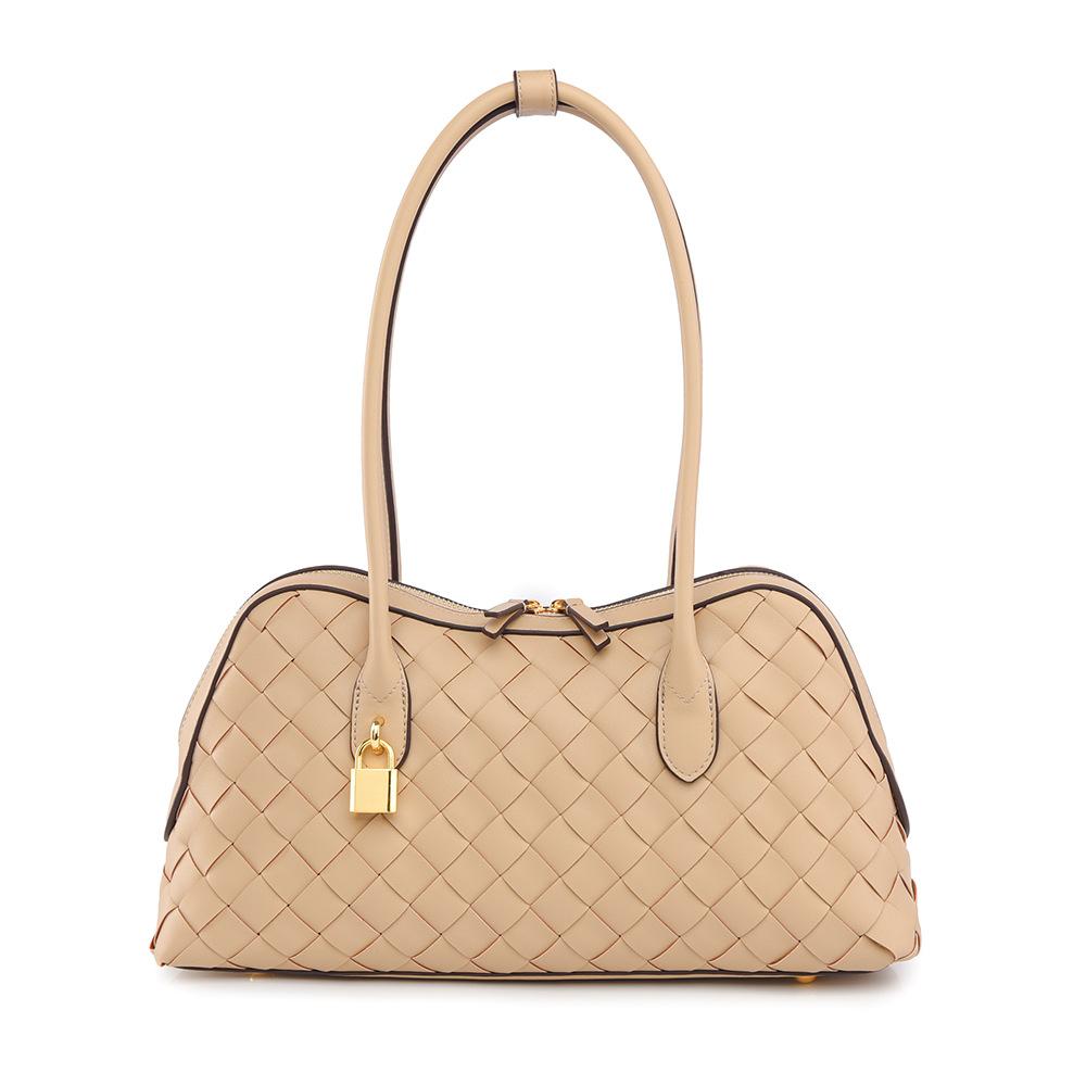 

Single Shoulder Bag, Hand Woven Armpit Bag, New Minimalist Women s Handbag, Fashionable Commuting Large Capacity Single Shoulder Bag хаки