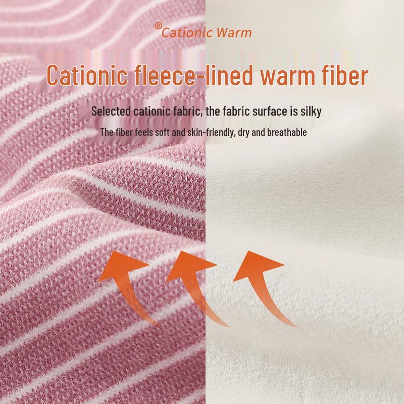 MIIOW Dicker Thermo-Unterwäsche-Set für Kinder aus Fleece