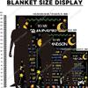 Letter & Star Print Blanket To My Grandson GiftBlanket Soft Throw Blanket Cool BedroomAccessorie Home Essentials Custom Blankets
