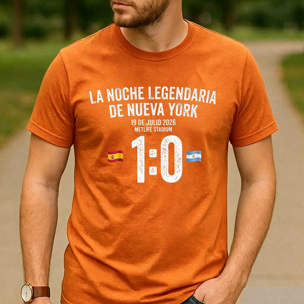 10 Spanien gegen Argentinien Grafikdruck Baumwoll-T-Shirt Unisex Unisex Unisex Rundhalsausschnitt Kurzarm Sportspiel Streetwear Tägliche Oberteile