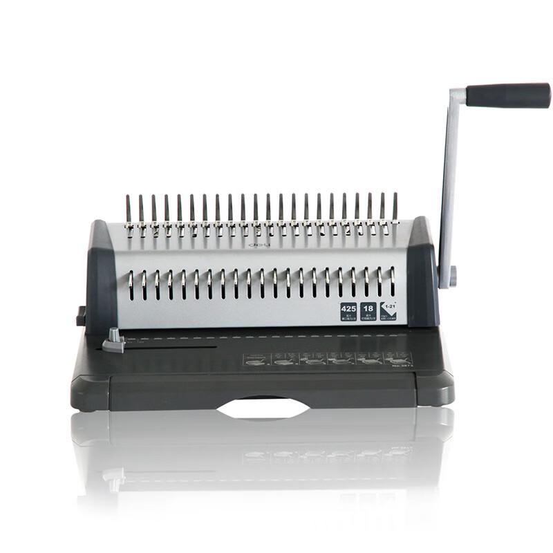 Deli 3873 Manual Coil Binding Machine CN Plug (adapter Included)