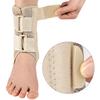 Elastic Spring Strip Aluminum Plate Type Ankle Support Sports Ankle Brace With Compression Straps Ankle Sleeve For Protection