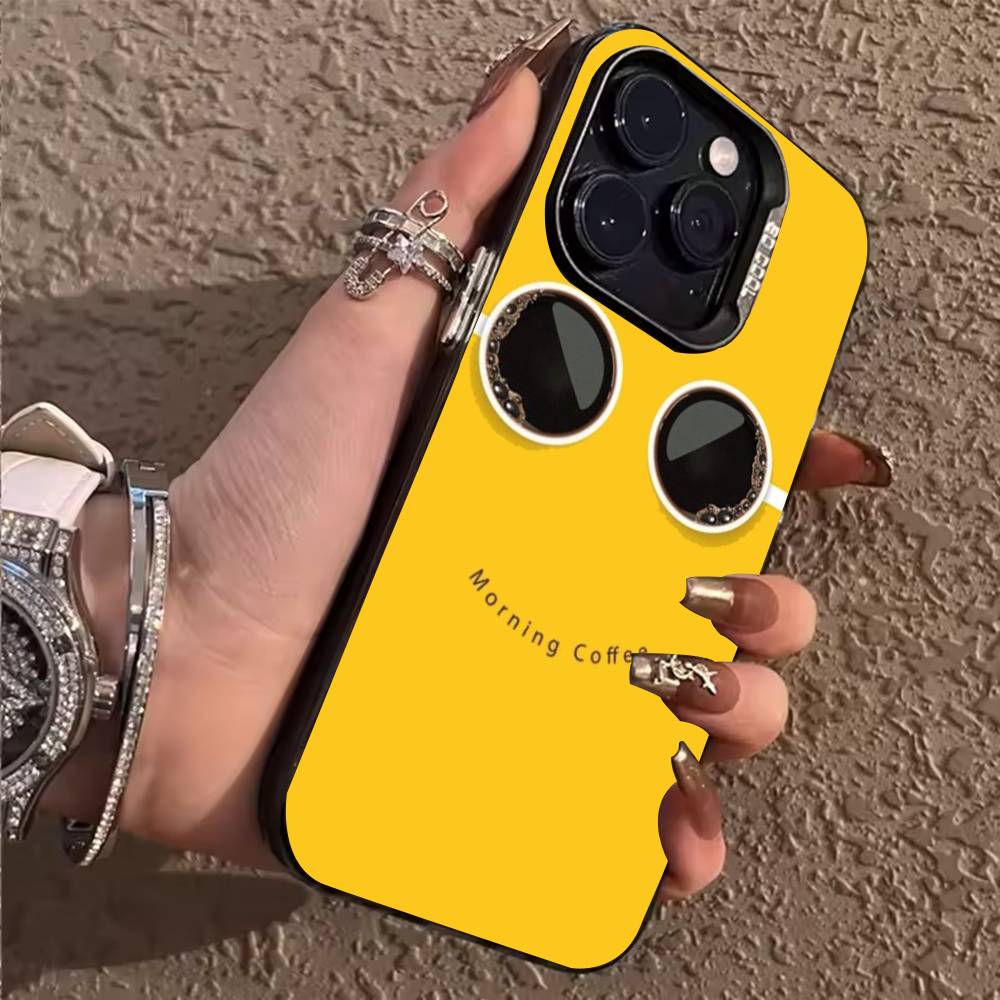 Coffee Phone Case For iPhone 17,16,15,14,13,12,11,Pro,X,Xs,MAX,Plus TPU Soft To Skin-friendly Cover