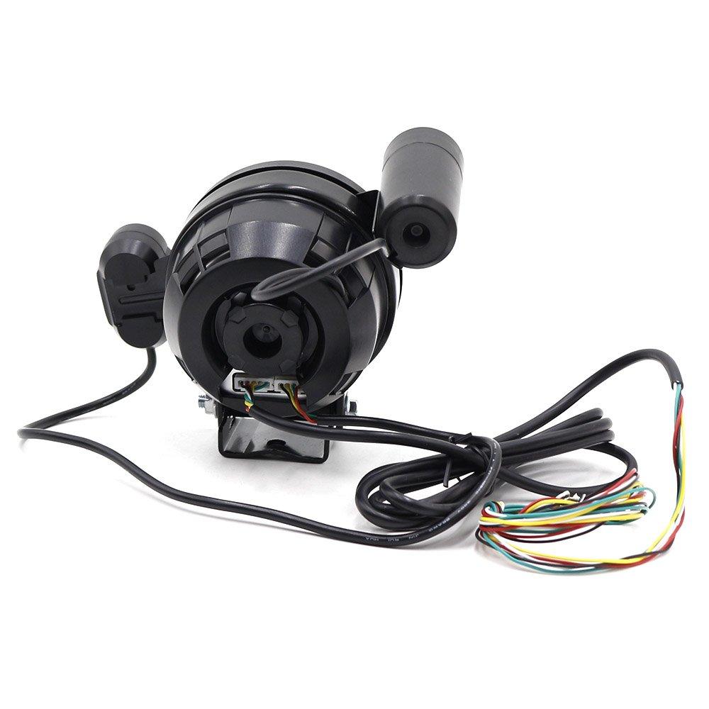 GoolRC Motorcycle Tachometer 3.5" RPM Gauge with 7 Color Backlight 0-11000 RPM