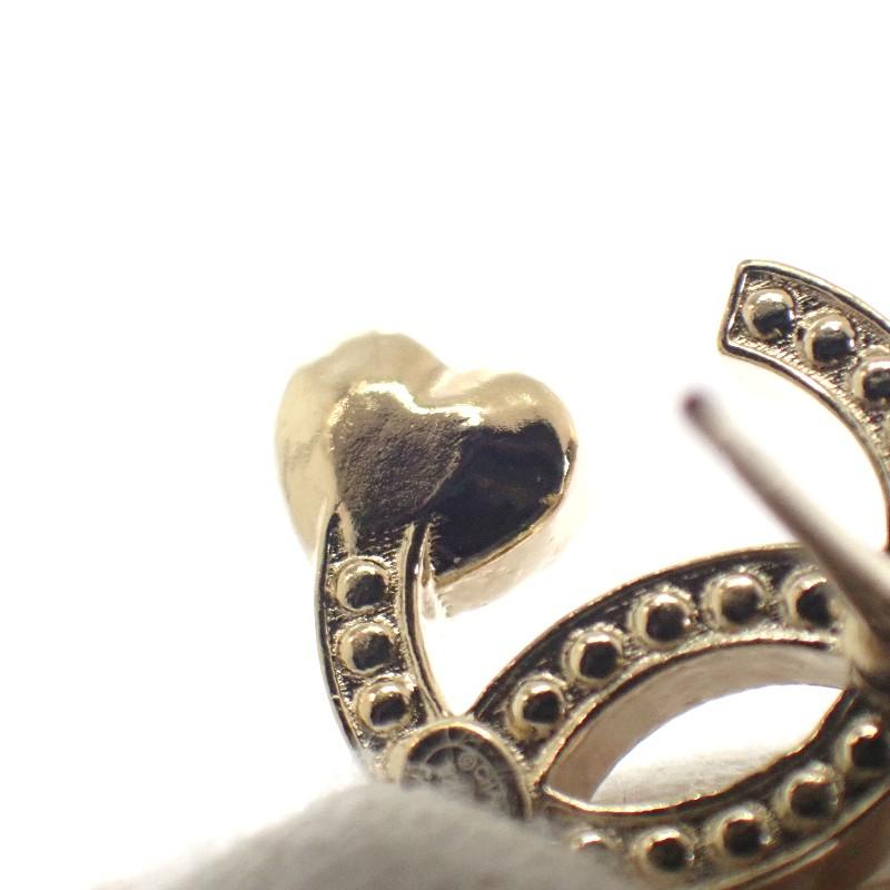 CHANEL  ABG248_B21750_U3283 Pierce gold metal Women