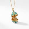 Vintage Shell Pendant Necklace With 18k Gold Plating For Women And Men