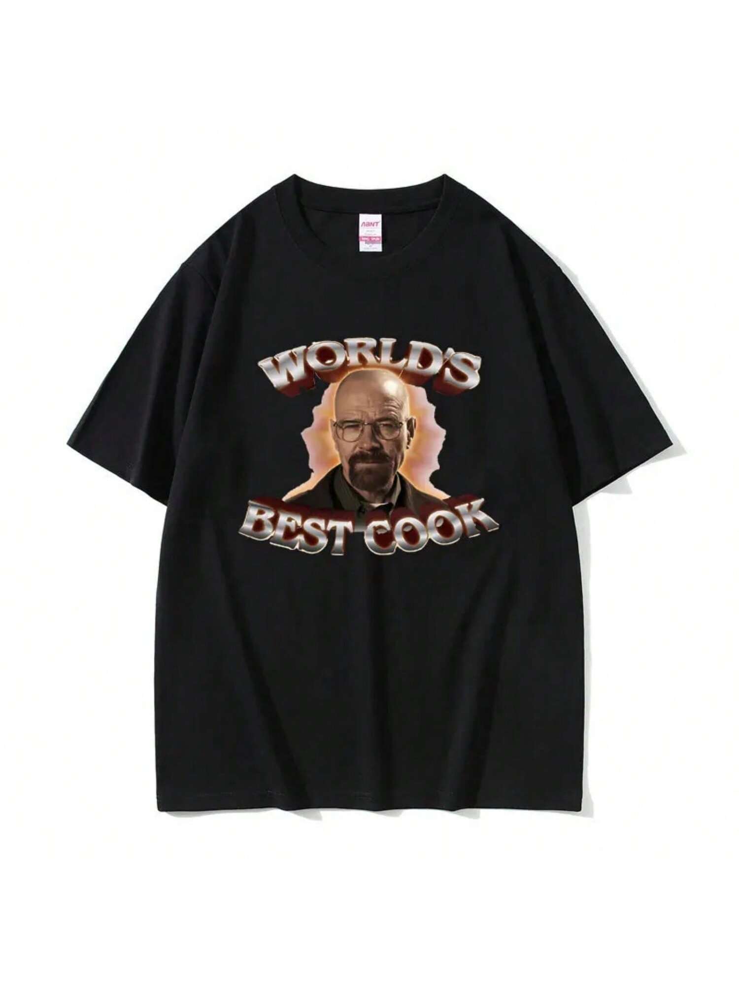 World s Best Cook Walter White Breaking Bad Graphics T-Shirts unisex Wounisex Vintage Oversized Short Sleeve Tshirt unisex s Streetwear S разноцветный