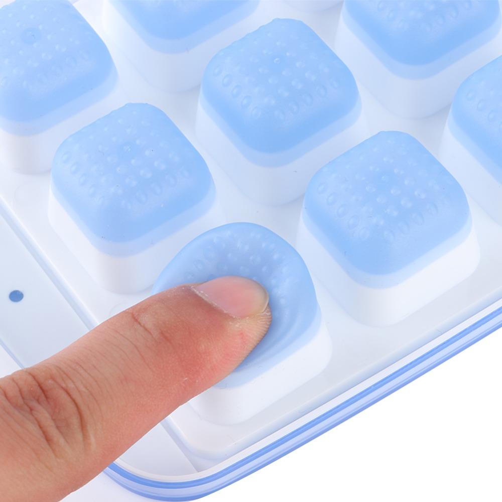 3pcs Easy to Clean Ice Cube Trays 36 Grid DIY Ice Mould Stackable Ice Cube Molds  Home