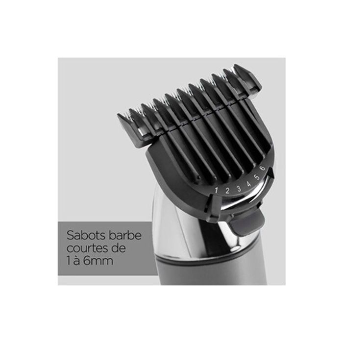 Tondeuse barbe - babyliss - t996e - rechargeable - autonomie 5h - lames acier japonais 40mm