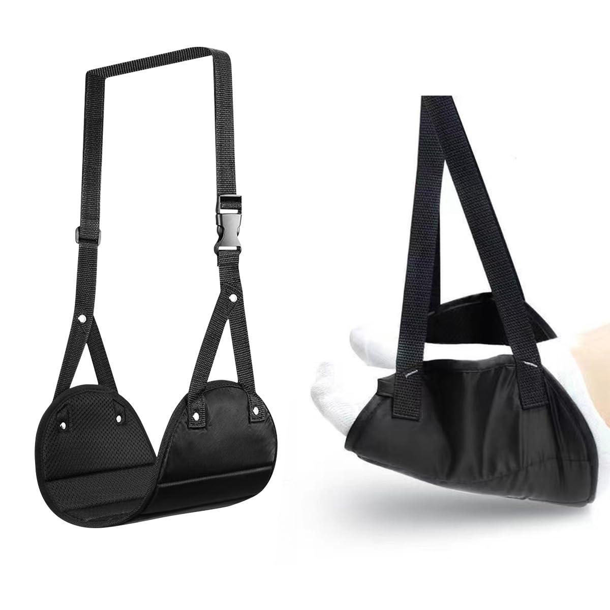 

Подставка для ног для комфортного путешествия ног Путешествие ног Нога Нога За границу Удобный Для хранения В комплекте Упаковка Самолеты, Товары, Отдых, Складной, Портативный, чёрный