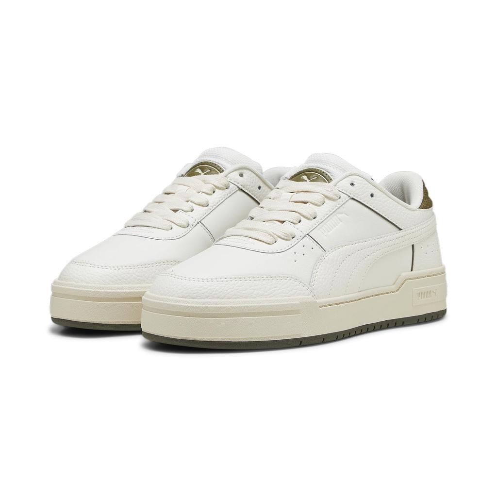 Puma CA PRO Sport 2023 Warm Size cm Sneakers, Fall/Winter Colors, White/Alpine Snow/Dark Olive, 22.0