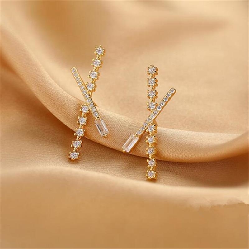 

Серьги-гвоздики из стерлингового серебра 925 пробы с большим крестом для пирсинга для женщин и девочек, вечерние модные украшения, аксессуары-пендиенты Eh1078