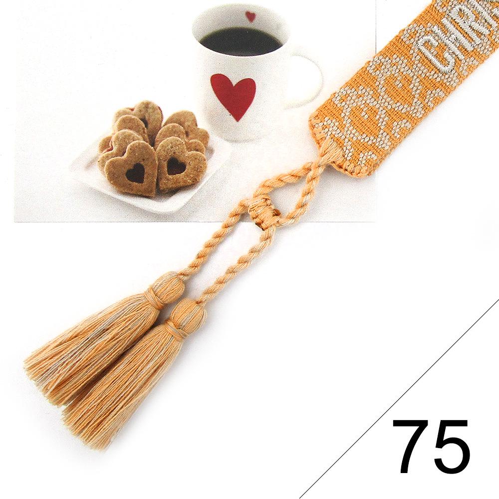 Custom Bohemian Embroidered Bracelet with Tassel and Woven Rope - Handmade Jewelry for Couples and Women