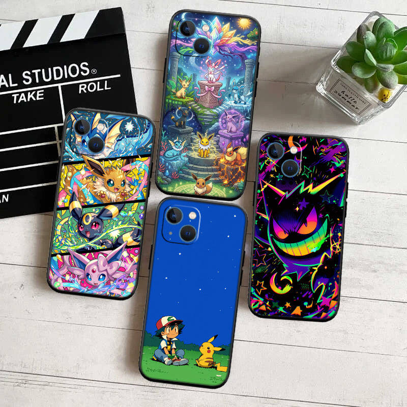 RT19 Pokemon New Shell Phone Case for Xiaomi Poco F5 F6 C40 C65 C55 C50 C51 M7 X7 C75 M6 C71 F7 C85 F8 Pro Ultra