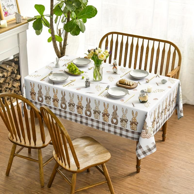 Creative Tablecloth, Home Dining Table, Dustproof, Festive Restaurant Atmosphere, Decorative Tablecloth