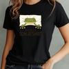 T-Shirt Frauen Offizielles Schlafshirt Frosch Motiv Baumwolle Größe S bis 3XLWird in neuem Fenster oder Tab geöffnet
