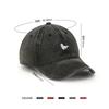 Baseball Cap Summer Sunscreen Retro Washed Sun Hat Student Versatile Trend Squirrel Embroidery Cap Female