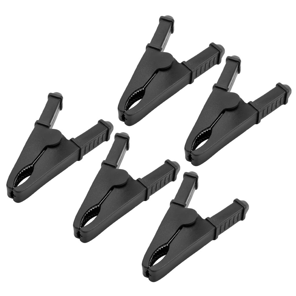 5Pcs Power Test Clip Good Electrical Conductivity Corrosion Resistance Electrical Test Clamp Clips for Electronic