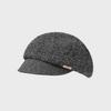 Women's Thick Wool Knitted Beret Autumn Winter Solid Color Stitching Cap