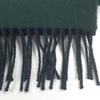 Excellent LOEWE Scarf Anagram logo embroidery Navy wool mens Used