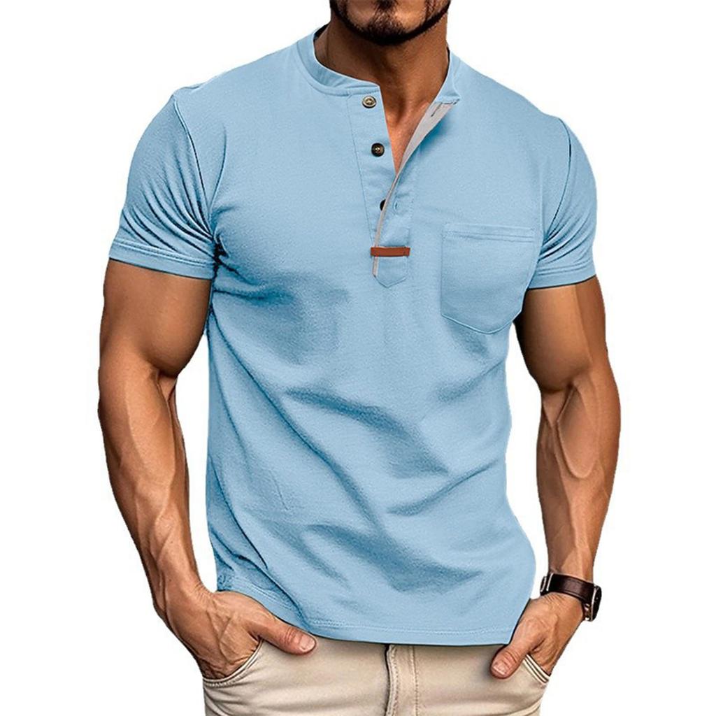 Men's Relaxed,Fit Casual Button,Down Short,Sleeve Shirt