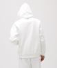 AVIREX DAILY ZIP UP SWEAT PARKA 783-3931005 Men's 2XL Off White