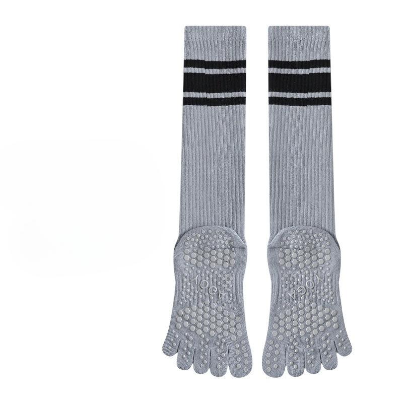 Yoga Socks, Anti-slip Professional Women's Pilates Socks, Anti-slip Socks, Five-finger Socks, Yoga Socks for Autumn and Winter