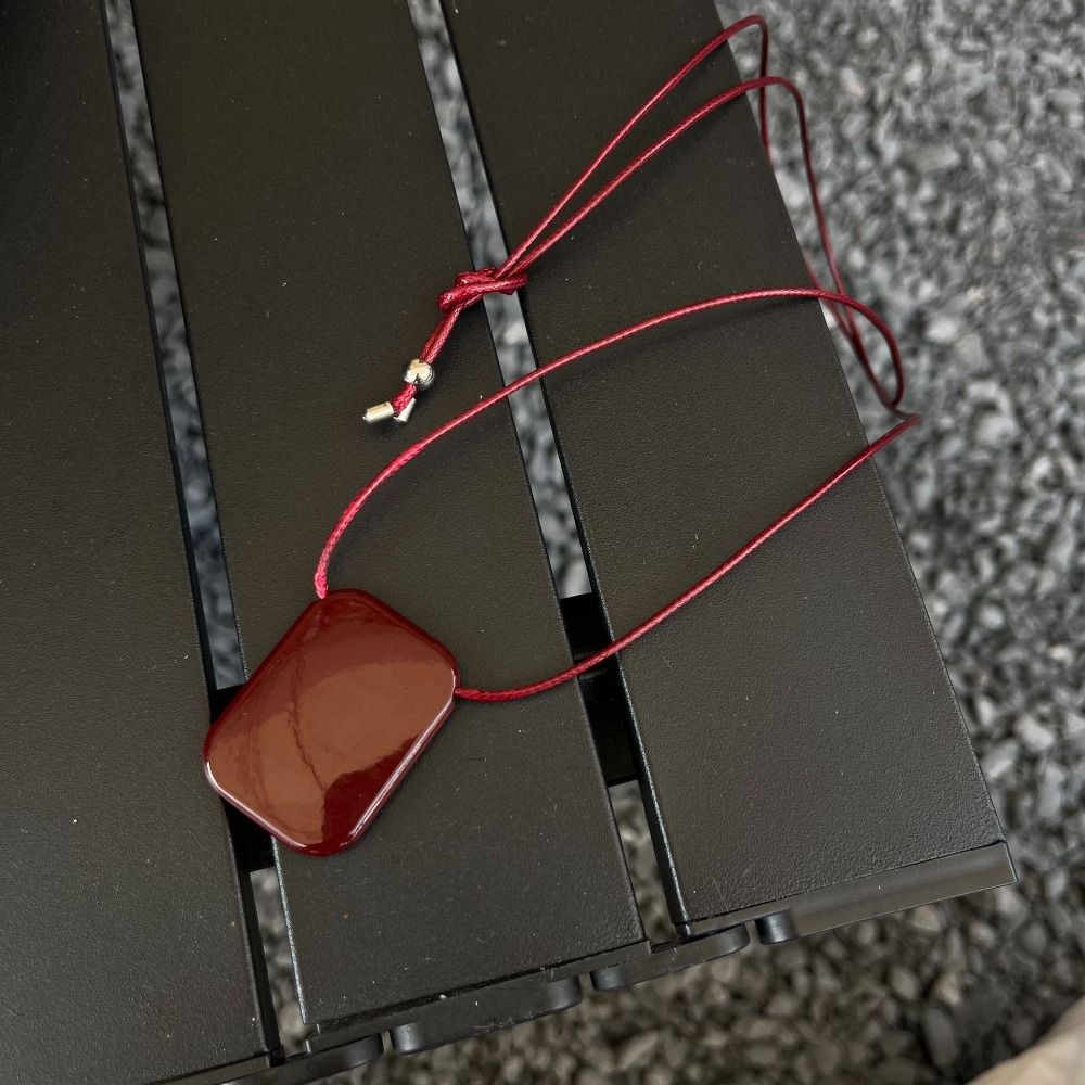 Daily Wear Square Pendant Necklace Delicate Design Geometric Necklace Women Girls